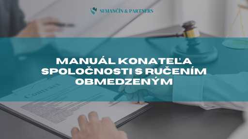 Manuál konateľa spoločnosti s ručením obmedzeným: Sprievodca výkonom funkcie