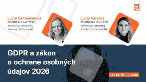 Konferencia GDPR a zákon o ochrane osobných údajov 2026